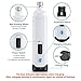 oneisall Dog Nail Trimmer - Upgraded 2 Speed Quiet USB Rechargeable Professional Pet Nail Grinder Paws Grooming & Smoothing Claw Care for Small Medium Large Dogs & Cats (White)