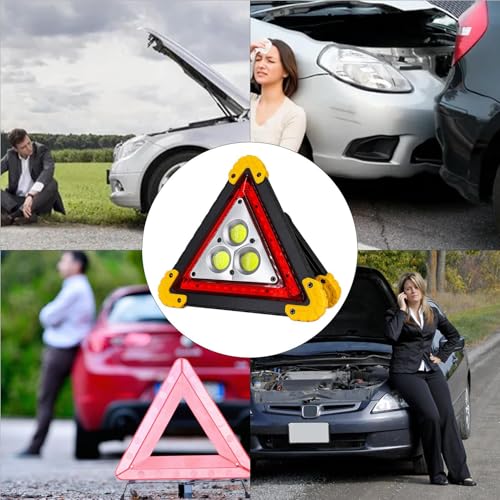 Luces triangulares LED impermeables con carga rápida y señal brillante 5