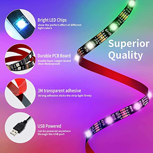 Kit de luz LED RGB para TV de 40-60 pulgadas miniatura 2