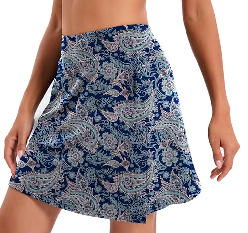 Image of Oyamiki Women's Active Athletic Skort Lightweight Tennis Skirt Perfect for Running Training Sports Golf
