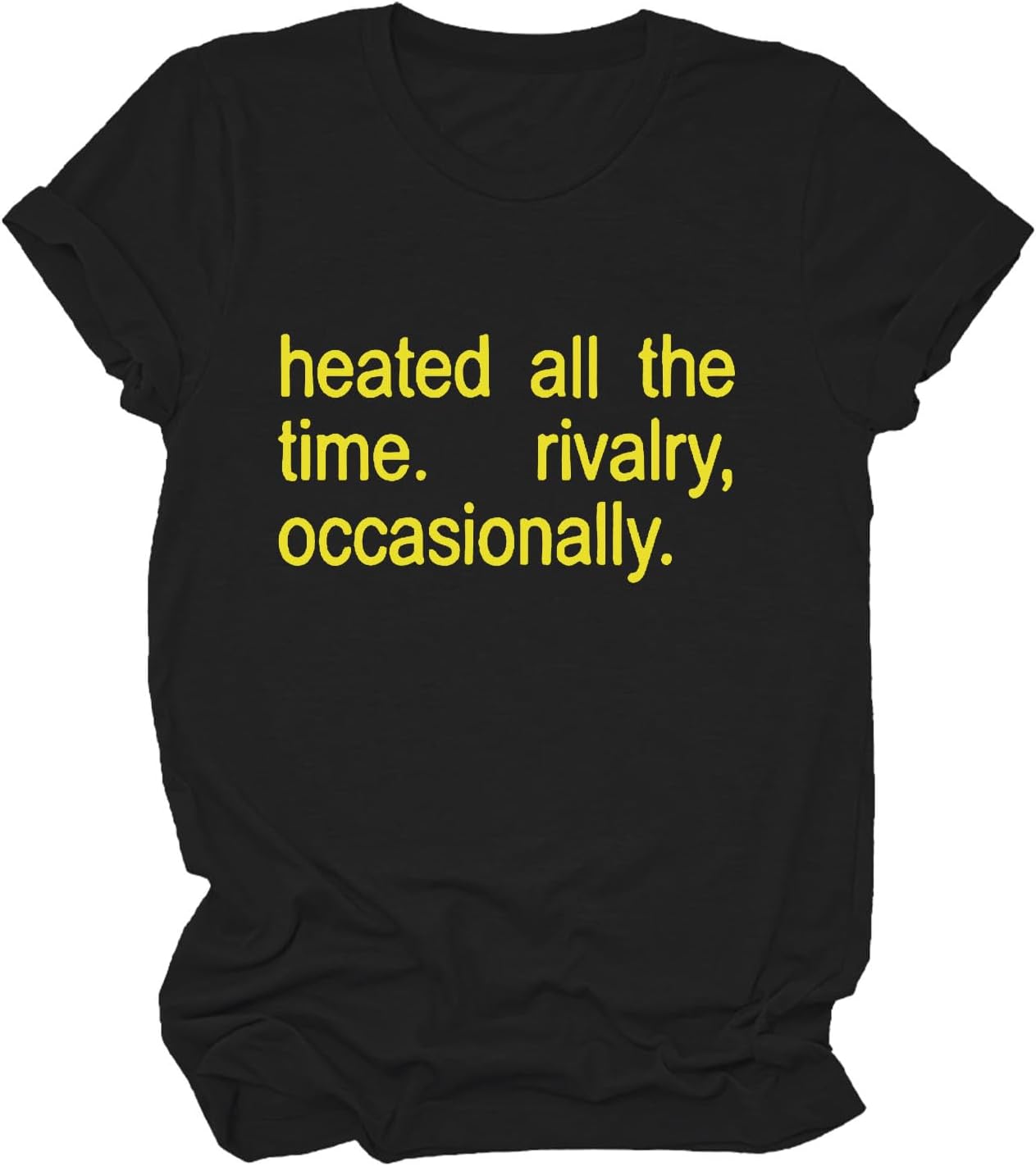 Heated All The Time Rivalry Occasionally Shirt for Men Women Heated Rivalry Shirt Hockey Short Sleeve
