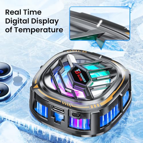 Image of Mobile Cooler Gaming Fan Cooler for Mobile with Type-C