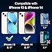 Exsight Magnetic Case for iPhone 13 / iPhone 14 6.1”, Clear Phone Cases Compatible with MagSafe, Airbag Drop Protection, Anti-Yellowing, Anti-Scratch, Shockproof Cell Phone Cover, Transparent Exsight Magnetic Case for iPhone 13 / iPhone 14 6.1”, Clear Phone Cases Compatible with MagSafe, Airbag Drop Protection, Anti-Yellowing, Anti-Scratch, Shockproof Cell Phone Cover, Transparent