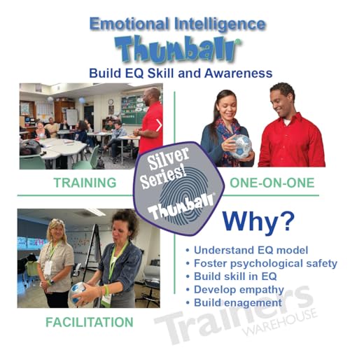 Image of Trainers Warehouse 6 inch Thumball Collection, 32 Prompts for Conversation, Team Building, Relationship and Training