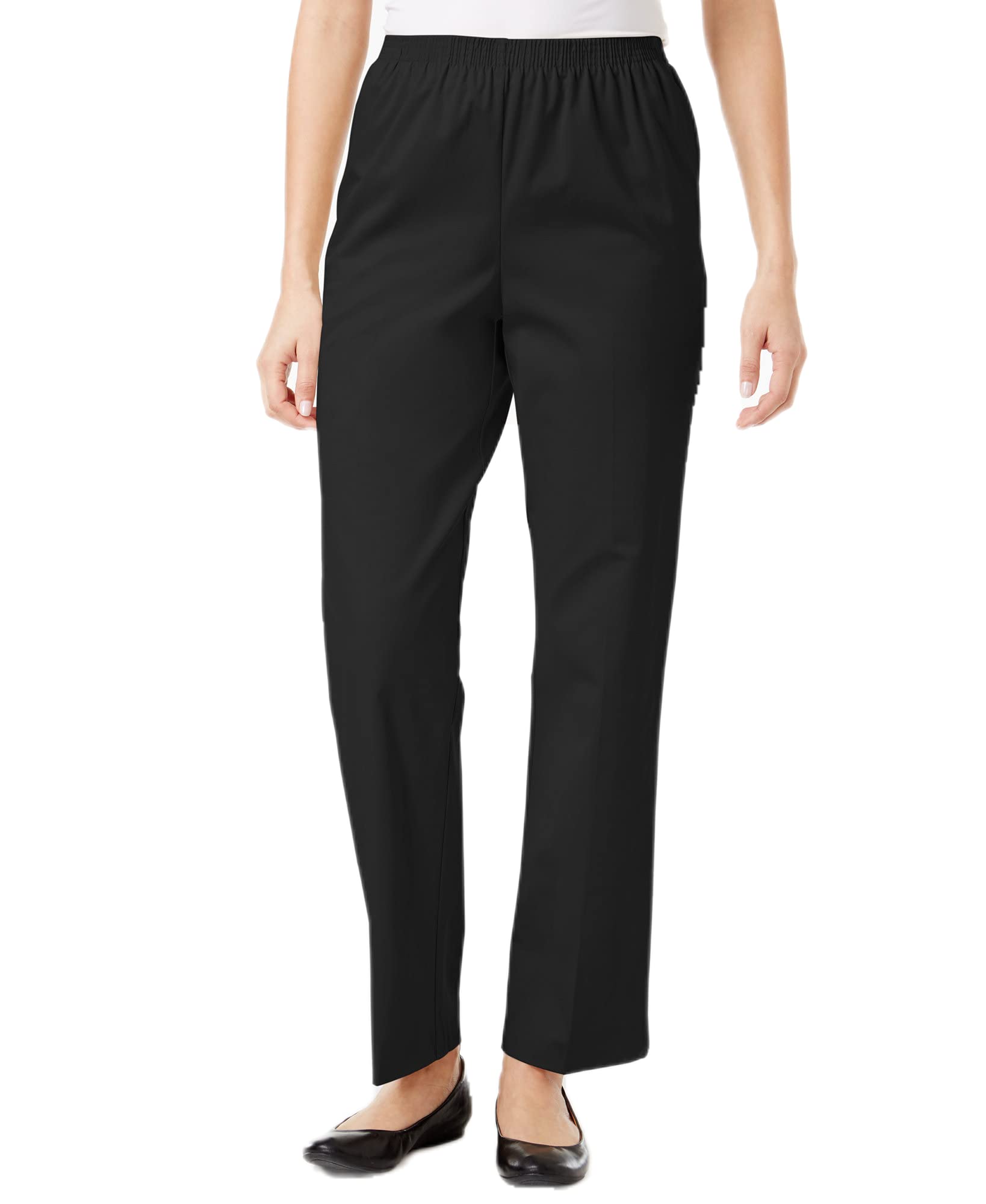 Alfred Dunner Womens Missy Proportioned Short Twill Pant