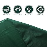 AGROFLOR Zaun und Balkon Sichtschutz, 1,20 x 10 m, Bauzaun, Balkongeländer, Balkonschutz, Garten Windschutz, inklusive Kabelbinder, 150g/m², Verschiedene Abmessungen