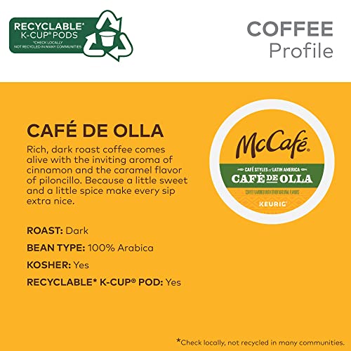 McCafe Cafe Styles of Latin America Cafe de Olla, Keurig Single Serve K-Cup Coffee Pods, 20 Count - Image 7