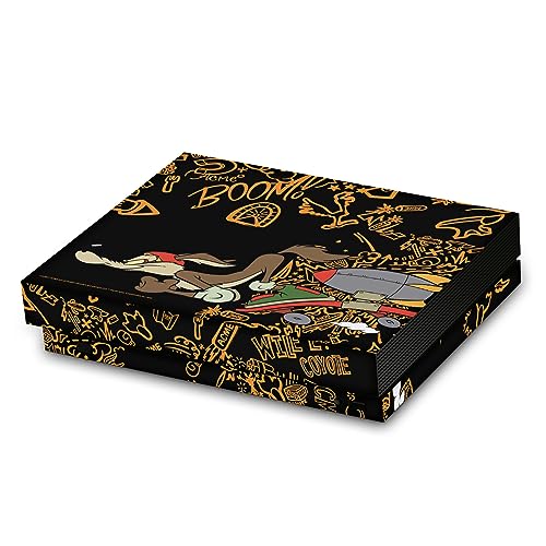 Autocollant Xbox One X Looney Tunes Protéger Console des Rayures