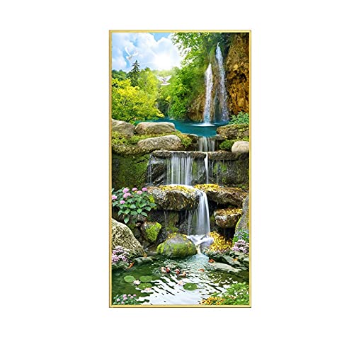 Diamond Painting broderie point de croix grand format pour décoration murale salon