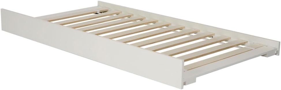 Trundle Bed, Twin, Satin White