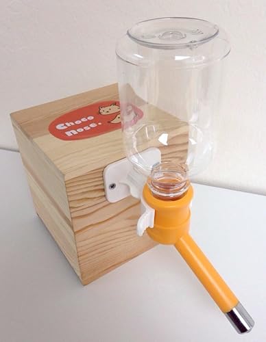 Miniatura 6 de Choco Nose Botella de AguaAlimentador Patentada Sin Goteo para PerrosGatos y Otros Animales de Tamaño Pequeño-Mediano - para Jaulas, Transportines o