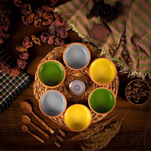 LUKSYOL Clay pot for cooking Handmade oven bowl tajine cooking pot Microwave & Oven Safe 100%...