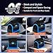 Car Air Fan, Auto Car Vehicle 12V Electric Fan Mini Adjustable Speed Silent Air Fan