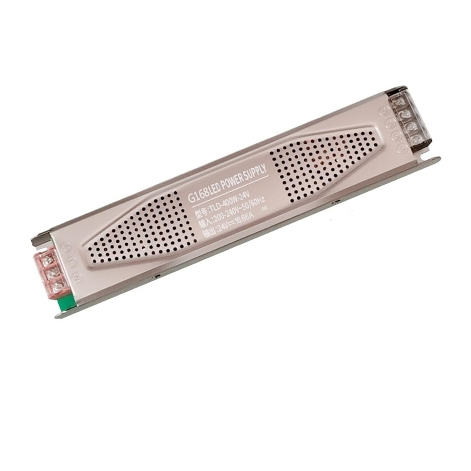 Alimentation pour bande LED 24V 400W transformateur de tension linéaire 17A CC