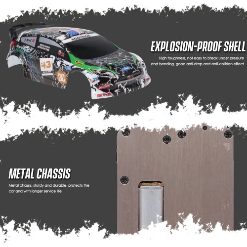 WLTOYS K989 Rc Car 1:28 4WD Drive Off-Road 2.4G High Speed 30Km/H Alloy Car Game Drift RC Car 1/28 Drift Rally Vehicle Toys (K989 1B) - Image 3