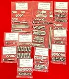 ALLOYBOLTZ - Compatible with 1986-1993 Small Block Ford 302 5.0L EFI Stainless Steel Engine HEX Bolt KIT