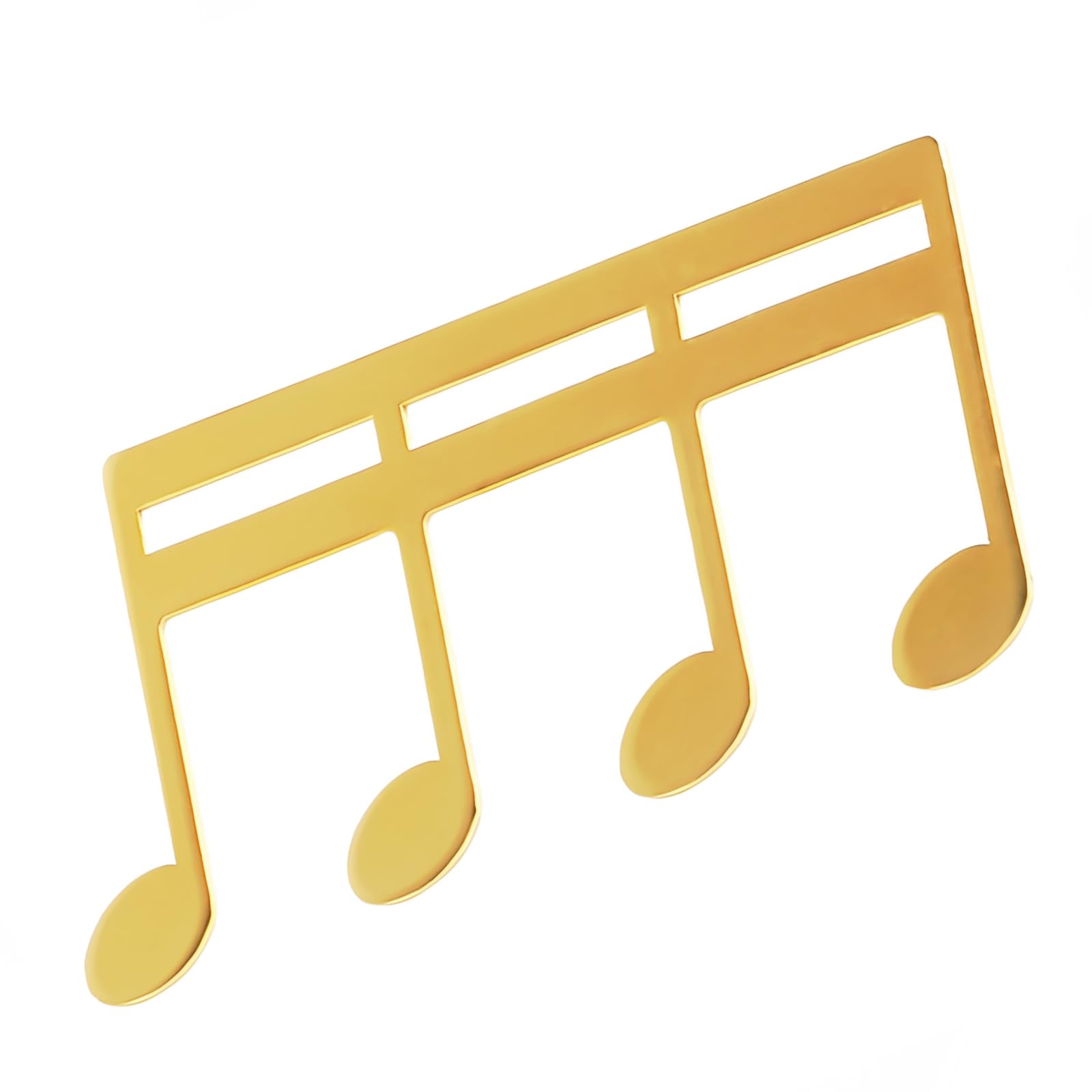 Musiin Metal Music Note M-shaped Book Clip, Sheet Music Stand Clip for Outdoor Performances Bookmark, Book Piano, Guitar