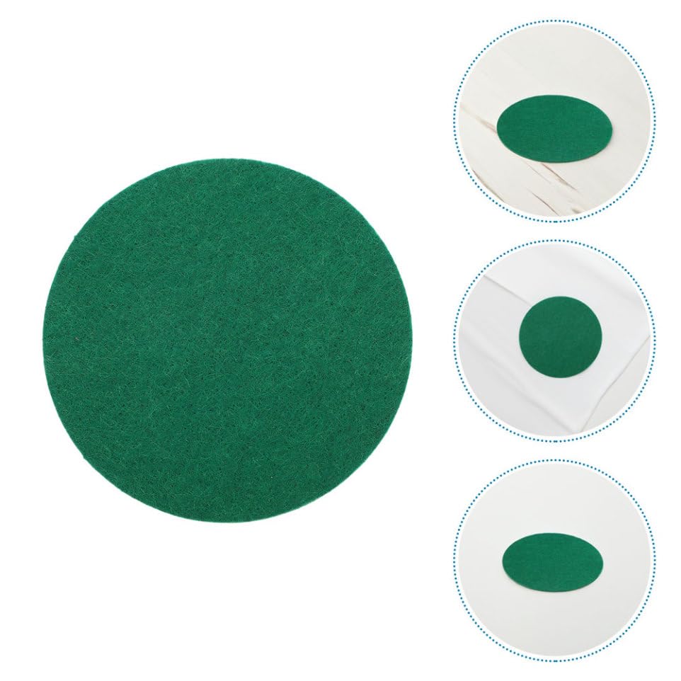 SUPVOX 10pezzi Dischi Da Hockey in Feltro Resistente Di Cuscinetti Autoadesivi Accessori Per Gioco Da Hockey Da Tavolo Protezioni Di Ricambio Per Spingitori Per Feste in Famiglia e Intrat
