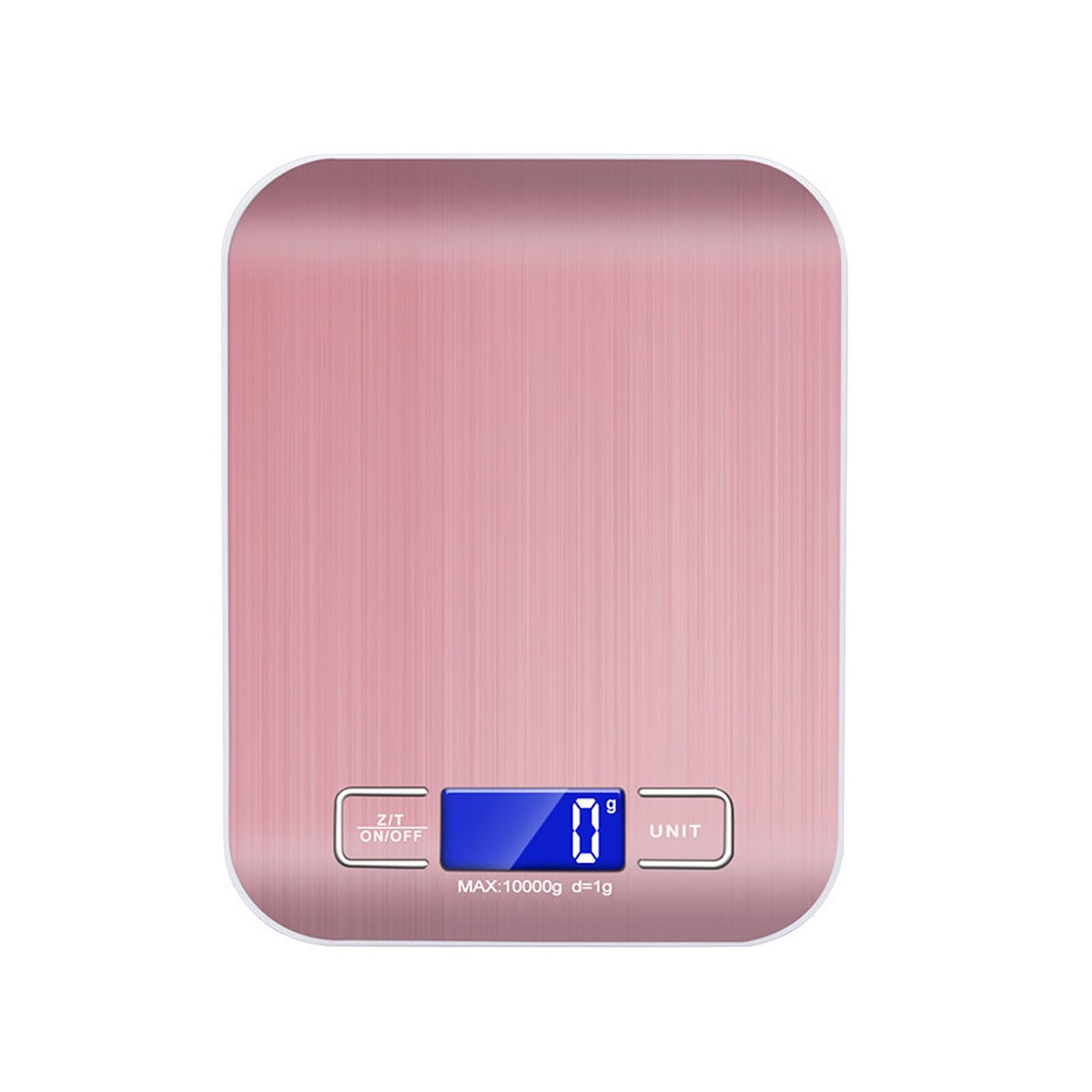 Báscula de Alimentos, báscula Digital de Cocina, Gramos y onzas de Peso for Hornear, cocinar y Preparar Comidas, 6 Unidades con función de Tara, Acero Inoxidable de fácil Limpieza(10kg/1g)