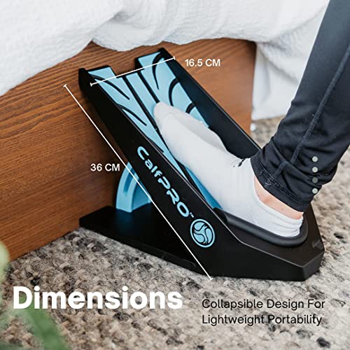 Calfpro Deep Calf Stretcher - Slant Board Stretching For Plantar Fasciitis & Achilles Tendonitis, Feet Mobility & Heel Pain Relief, Incline Wedge For Strained Ankle - Foot Rocker Stretch Replacement #TOP3