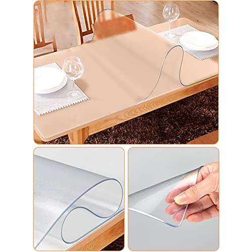 Arhams Pvc Office Chair Mat For Carpet Floor 2Mm Transparent Non Slip Premium Quality Floor Mat For Office & Home (Size : 16X24In/40X60Cm) #TOP4