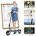 1200W Electric Scooter for Adults, 35 MPH, 35-Mile Range, TripleSafe Stem, 360° Lights, 3-Speed Modes, Off-Road 10-Inch Puncture-Proof Tires, UL-Certified Electric Scooter Adults for Campus,City,Beach