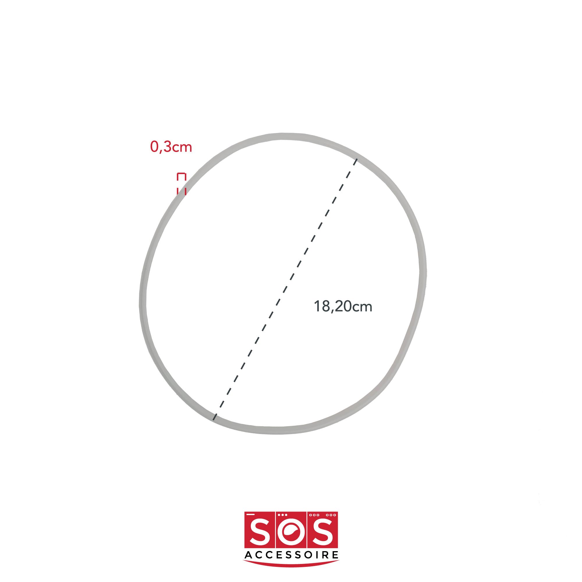 SOS Accessoire Kit di riparazione della guarnizione della ciotola della pompa per lavastoviglie - 12005744 BOSCH, GAGGENAU, CONSTRUCTA, NEFF, BLAUPUNKT, JUNKER, SIEMENS