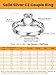 Bestyle Silver Claddagh Rings for Women Sterlling Silver Band Ring Stacking Ring, Dianty Cute Simple Ring, Irish Celtic Love Ring Wedding Band for Couples, Size 8