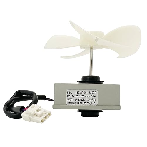 Miniatura 2 de KBL-48ZWT05-1202A Conjunto del motor del ventilador del evaporador del refrigerador para Frigidaire 5304518492, Magic Chef 3059900004, refrigerador