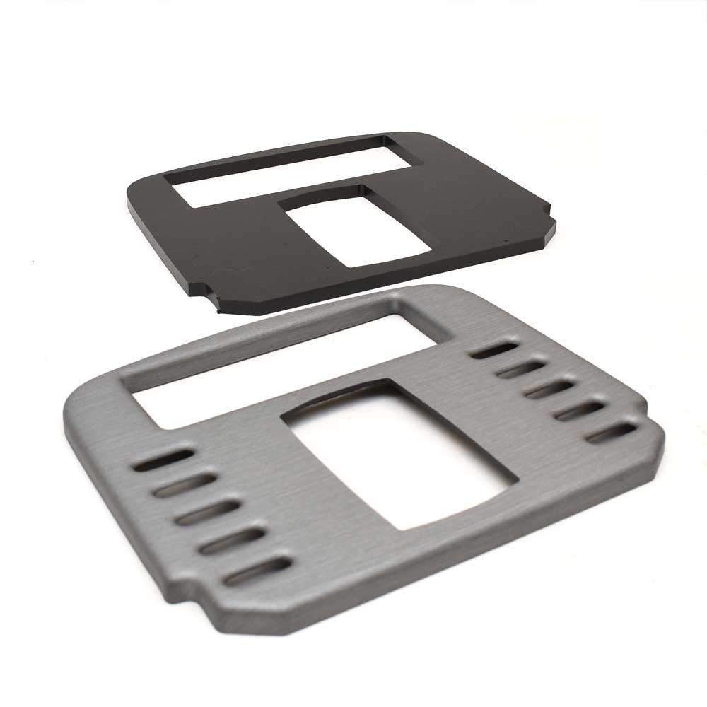 Boat Blank Console Panel 7202878B | Elite 3X / 4X FS Gray