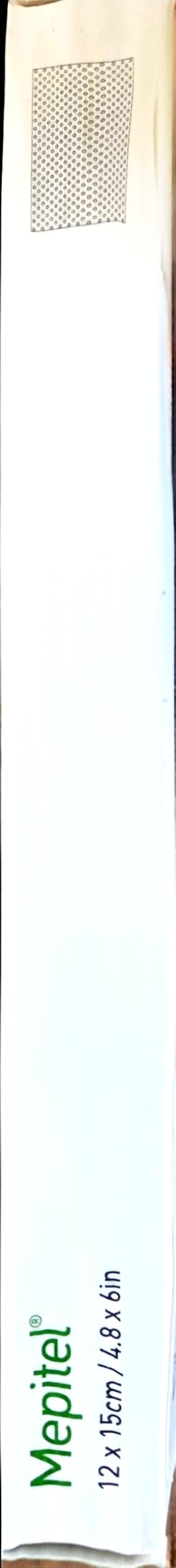 Mepitel ME291000 - Strato di contatto in morbido silicone con tecnologia Safetac, 12 cm di larghezza, 15 cm di lunghezza (confezione da 5)