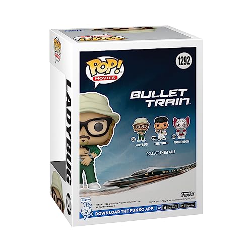Miniatura 3 de Funko Pop! Movies: Bullet Train - Ladybug - Figura de Vinilo Coleccionable - Idea de Regalo- Mercancia Oficial - Juguetes para Niños y Adultos - Movies Fans - Muñeco para Coleccionistas y Exposición