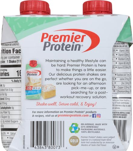 Premier Protein Shake Cake Batter 4-Pack