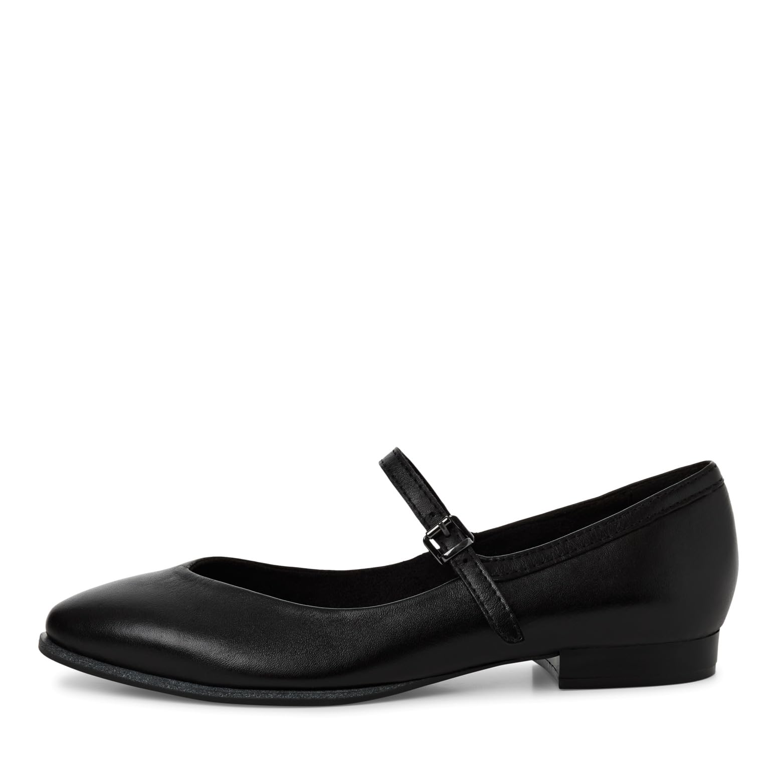 Marco Tozzi Damen Ballerinas aus Leder Spitz