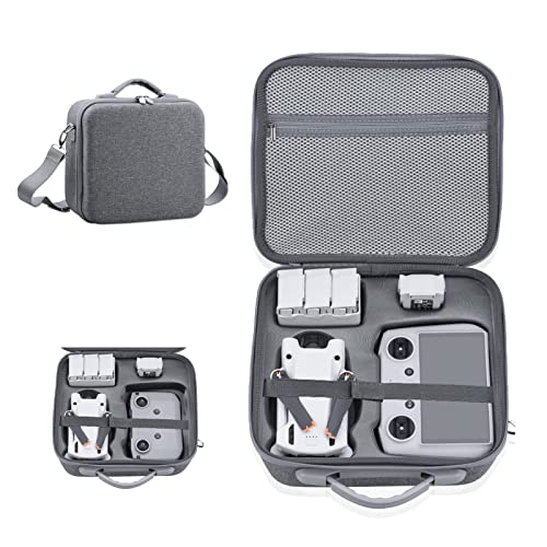 iEago RC Housse de Transport pour DJI Mini 3 Pro Sac de Rigide Étanche Étui de Rangement Sac de Protection de Voyage Etui Transport pour DJI Mini 3 Pro Drone, RC / RC-N1 Télécommande Accessoires Cover