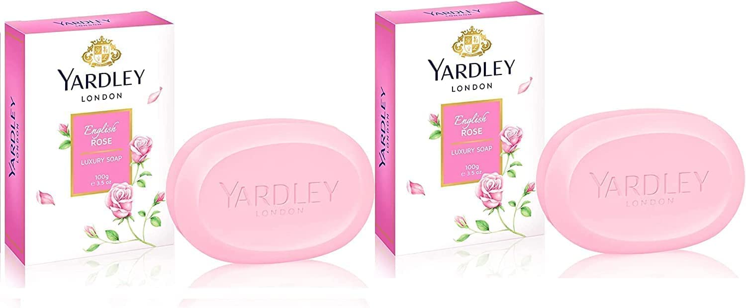 Yardley London – Jabones perfumados de lujo, 3.53 oz (jabón de rosas inglesas, paquete de 3)