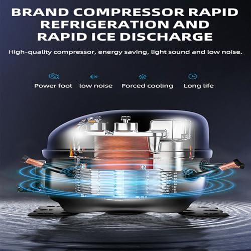 Fabricadora de hielo capacidad grande con pantalla táctil miniatura 2