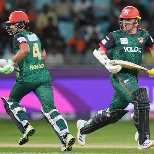 Max Holden after the Vipers beat the Gulf Giants to make it five wins from five!