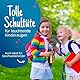 itenga Geschwister Schultüte Polizei Zuckertüte mit Filzverschluss - Schule Einschulung Schulanfang 35cm