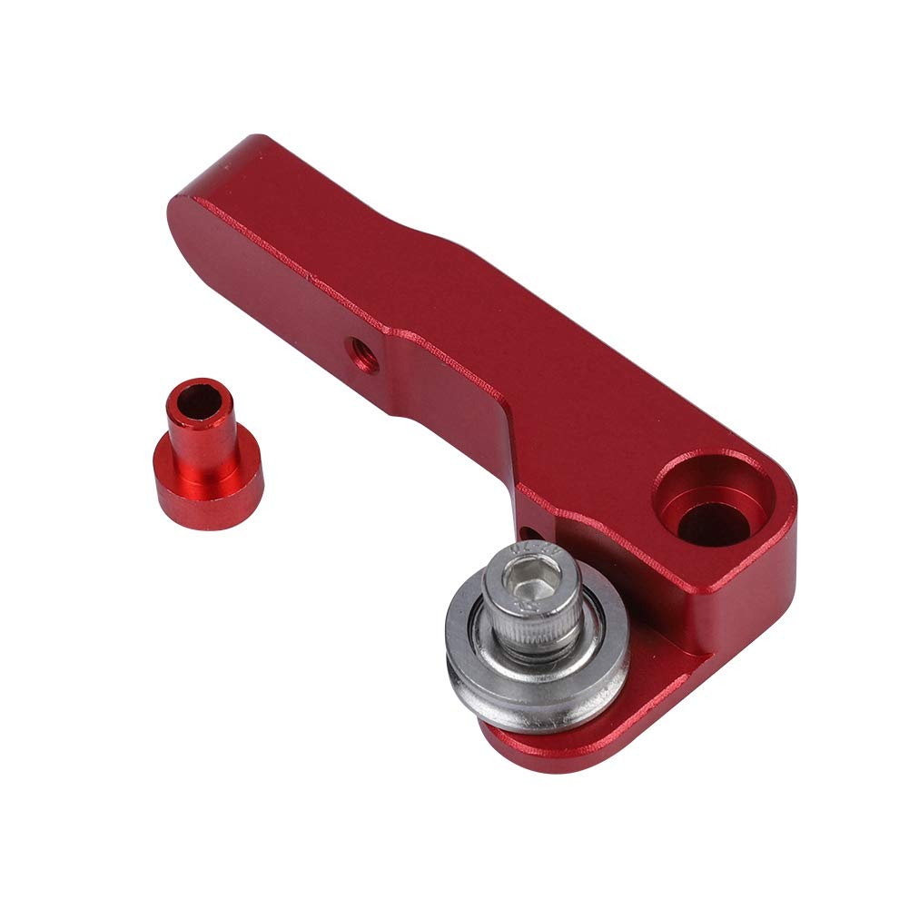 Wytłaczarka do drukarki 3D, ulepszony zamiennik całkowicie metalowego napędu podajnika ekstrudera MK-8 aluminium 1,75 mm dla Creality Ender 3, CR-10, CR-10S (lewa ręka)