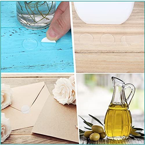 300 Pcs Adhesive Putty, 140 Pcs 20 Mm +160 Pcs 10 Mm Clear Sticky Tack, Double-Sided Nano Gel Adhesive Dots, Removable Round Putty, Poster Stickers For Wall, Crafts, Christmas Festival Home Decoration #TOP7