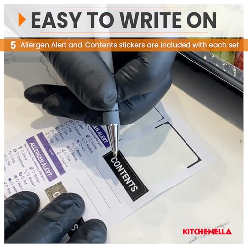 Reusable Sandwich & Serving Platter Trays with Clear Lids – Pack of 5 Catering Food Platters with Dividers & Labels for Parties, Buffets, Events & Meal Prep – 33.5 × 24 × 7 cm