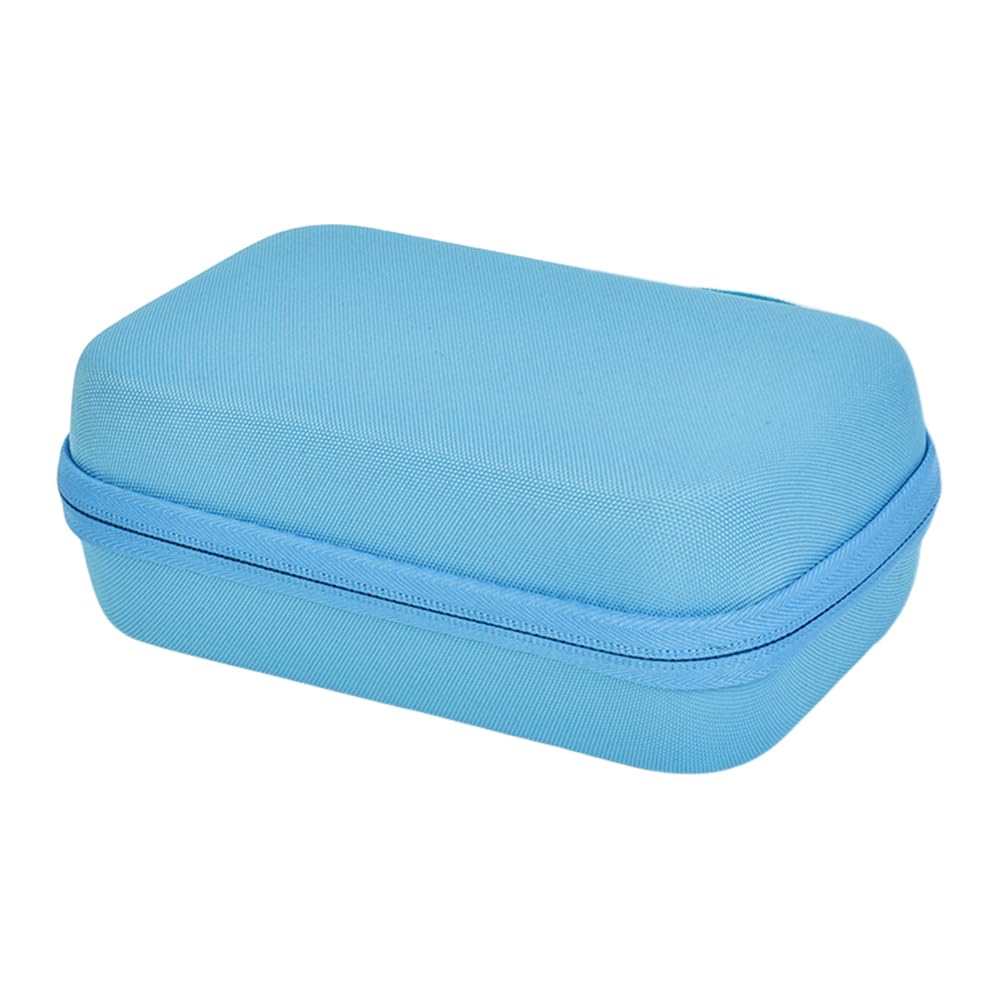 Custodia rigida per penna per stampa 3D SCRIB3D P1/MYNT3D Super 3D Pen antiurto custodia da viaggio rigida anti-goccia con tasca in rete per filamento PLA e caricabatterie, Blu