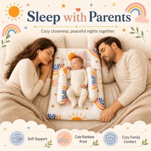 Image of StarAndDaisy Newborn Baby Bedding Set, Baby Bed Soft & Breathable, Godari Boys & Girl Design.
