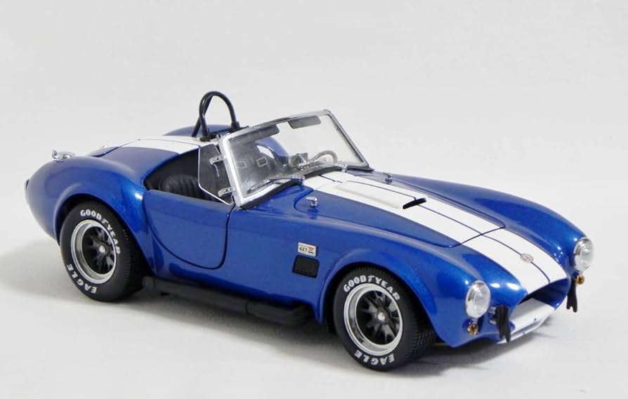 Amazon.co.jp: Kyosho 1/18 Shelby Cobra 427 S/C Blue/White