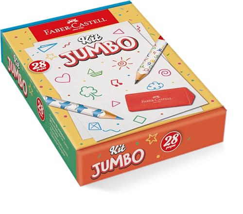 Kit Jumbo Faber-Castell *EDIÇÃO LIMITADA*