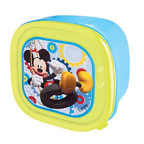 Mickey Mouse The Kids Character Recipiente hermético para sándwiches