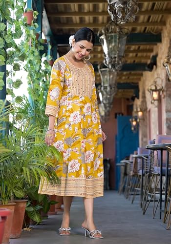 Image of MIRCHI FASHION Women's Anarkali Printed Kurti Only