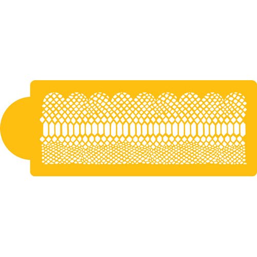 Kerry Vincent's Scalloped Python Stencil C740-1 : Amazon.in: Home & Kitchen