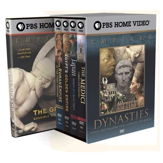 Empires Collection - The Dynasties (Egypt's Golden Empire / The Medici: Godfathers of the Renaissance / Japan: Memoirs of a Secret Empire / The Roman Empire in the First Century / The Greeks: Crucible of Civilization)